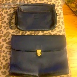 Vintage Burberry’s- attaché and clutch set